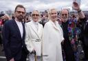 Bjorn Ulvaeus, Anni-Frid Lyngstad, Agnetha Faltskog and Benny Andersson at the Abba Voyage digital concert launch (Ian West/PA)