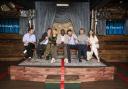 The cast of Channel 4’s A Comedy Thing (left to right) Vittorio Angelone, Dan Tiernan, Olga Koch, Gbemi Oladipo, Mike Rice, Finlay Christie, Micky Overman