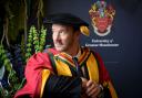 Tenor Russell Watson has been awarded an honorary degree by the University of Greater Manchester (Adrian Greenhalgh/PA)