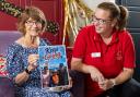 Dr Judy Benjamin with Colten companionship team leader Laura Sheldrake