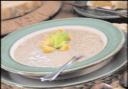 Wild mushroom and chestnut soup