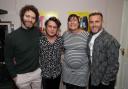 Howard Donald, Mark Owen and Gary Barlow of Take That picture at the Mayflower Theatre on the opening night of The Band - NO SYNDICATION PHOTO ONLY TO BE USED IN THE DAILY ECHO, SOUTHAMPTON CITIZEN AND BOURNEMOUTH ECHO NO PHOTO SALES