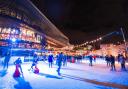 A previous ice rink at Westquay shopping centre.