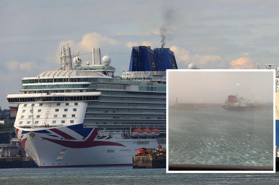 cruise ship britannia crash