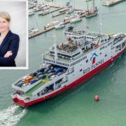 Red Funnel chief executive Fran Collins.