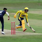 Lewis McManus top-scored for Hampshire with 45 but it wasn't enough