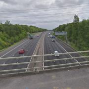 M27 near Junction Nine. Photo from: Google Maps.