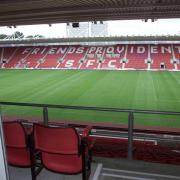 TOUR OF THE ST MARY'S STADIUM NEW GROUND OF THE SAINTS VIEW FROM CORPORATE BOX