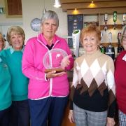 Ann Bland Trophy winners - Sue, Marion, Julie, Ann Bland and Caroline