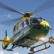 Hampshire and Isle of Wight Air Ambulance in action