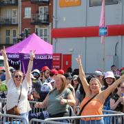 Revellers at the Red Funnel terminal. Picture by Red Funnel Ferries