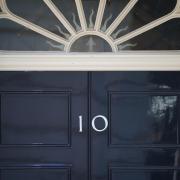 The door of 10 Downing Street