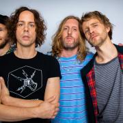 Andy Burrows (second right) and the rest of Razorlight