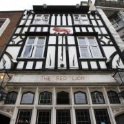 Red Lion pub in recent years.