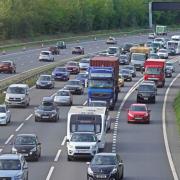 Motorway drivers warned as all traffic being held on M3 after crash