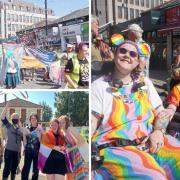 Hundreds of people attended Eastleigh Pride on Saturday