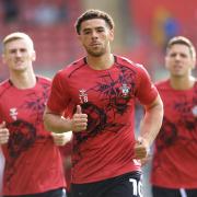 Southampton's Che Adams during the Championship match between Southampton and Rotherham at St Mary's Stadium. Photo by Stuart Martin.