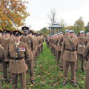 Remembrance Ceremony in Romsey Memorial Park