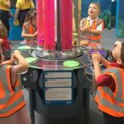 Pupils from Orchard Infants’ School on their visit to Winchester Science Centre