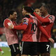 Che Adams scored Southampton's fifth of the match