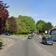 Junction of Redbridge Hill and Romsey Road in Southampton