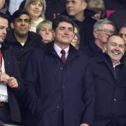 Saints owner Dragan Solak pictured at St Mary's