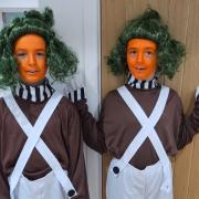 A pair of Oompa Loompas!