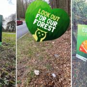 Council work to reduce roadside littering by creating a new ‘game’
