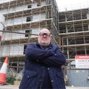 David King, owner of Scaffold Connect, fears he has lost £1.5m after his equipment was left locked inside the stalled Bargate development in Southampton