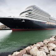 Cunard's Queen Anne in Southampton