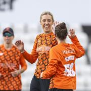 Georgia Adams and Linsey Smith played a crucial part in their win over Lancashire Thunder.