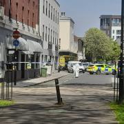 Police cordon after man's body found at address on Queens Terrace, Southampton
