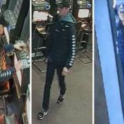 CCTV footage released after items were stolen from a car in Southampton