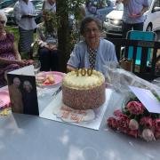 Betty Singleton has celebrated her 100th birthday in Southampton