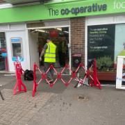 Co-op store shut with severe damage to shop