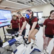 Solent University's physiology lab