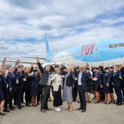 TUI with its second aircraft at Hurn