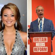 Holly Valance is a supporter of Nigel Farage