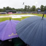 Hampshire Hawks and Glamorgan took a point each after rain ruined any chance of play at Sophia Gardens.