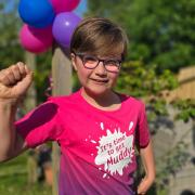 Cancer survivor Jasper Johnson will celebrate his 9th birthday by taking part in Pretty Muddy to raise money for life-saving research