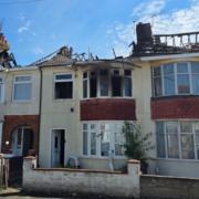 The fire at Hill Park Road, Gosport