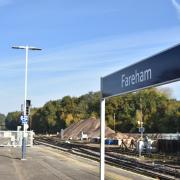 A wartime bomb is affecting services between Botley and Fareham this morning
