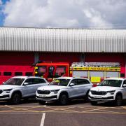 The new Škoda Kodiaq for the Hampshire and Isle of Wight Fire and Rescue Service