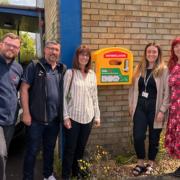 The two defibrillators have been donated in memory of James Brady