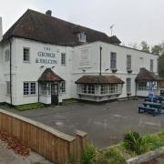 The George and Falcon in Warnford