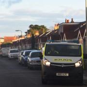 The scene of the incident in Southcroft Road, Gosport. (Image: Solent News Agency)