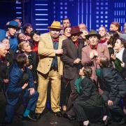 A scene from Guys and Dolls by SOS Presents