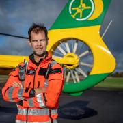 Dr Simon Hughes of Hampshire and Isle of Wight Air Ambulance