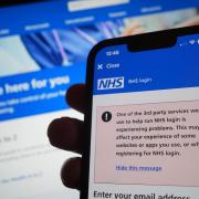 People trying to access the NHS app have also encountered problems (PA)