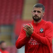 Southampton's Jack Stephens during the Pre-season match between Southampton and Lazio at St Mary's